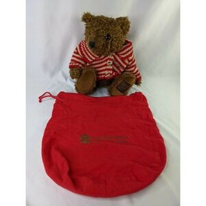 Giorgio Beverly Hills Bear Plush Dust Bag Lot 1996 Collectors Stuffed Animal Toy